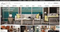 Desktop Screenshot of luxedecor.com